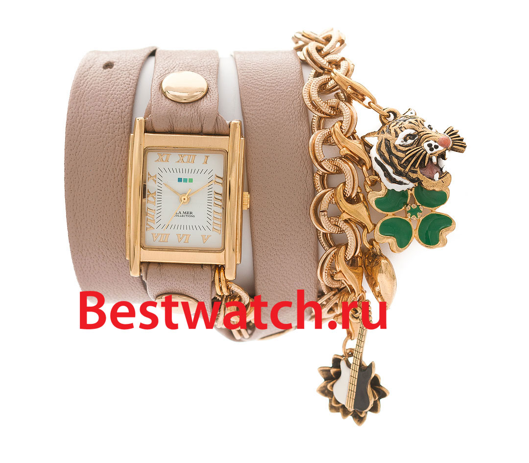 Часы La Mer С цепочками и подвесками LMCHARM001C